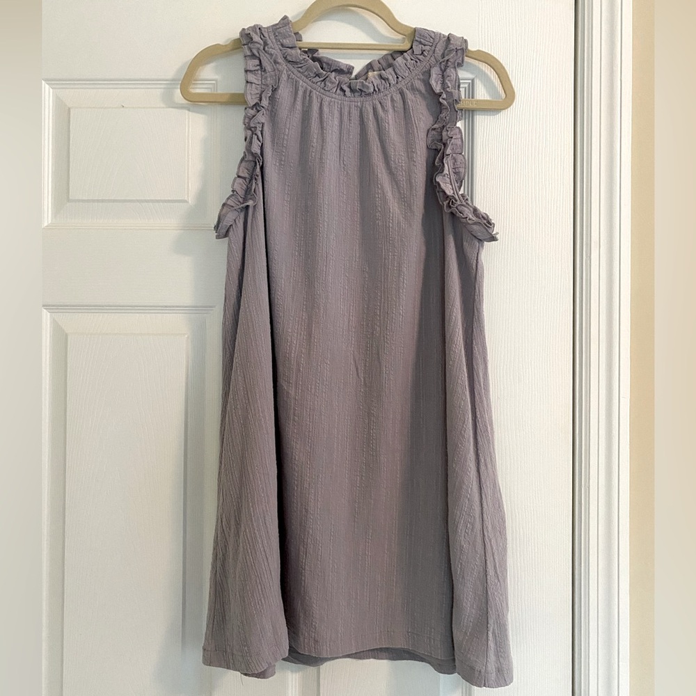 Altar’d State Sheath Dress with Ruffle Detail